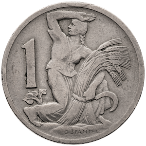 1 koruna